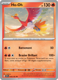 Ho-Oh 019/252 Pokémon EV08 : Étincelles Déferlantes - Français
