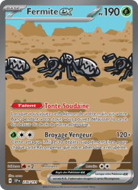 Fermite-ex 236/252 Pokémon EV08 : Étincelles Déferlantes - Français