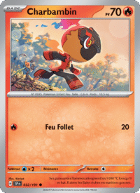 Charbambin 032/252 Pokémon EV08 : Étincelles Déferlantes - Français