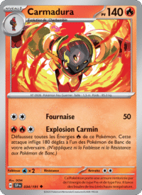 Carmadura 034/252 Pokémon EV08 : Étincelles Déferlantes - Français