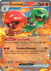 Scovilain-ex 037/252 Pokémon EV08 : Étincelles Déferlantes - Français