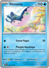 Démanta 040/252 Pokémon EV08 : Étincelles Déferlantes - Français