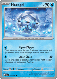 Hexagel 047/252 Pokémon EV08 : Étincelles Déferlantes - Français