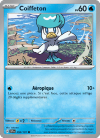 Coiffeton 050/252 Pokémon EV08 : Étincelles Déferlantes - Français