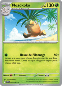 Noadkoko 003/252 Pokémon EV08 : Étincelles Déferlantes - Français