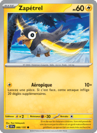 Zapétrel 066/252 Pokémon EV08 : Étincelles Déferlantes - Français