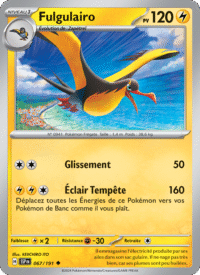 Fulgulairo 067/252 Pokémon EV08 : Étincelles Déferlantes - Français