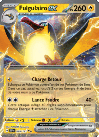 Fulgulairo-ex 068/252 Pokémon EV08 : Étincelles Déferlantes - Français