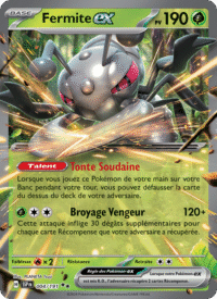 Fermite-ex 004/252 Pokémon EV08 : Étincelles Déferlantes - Français