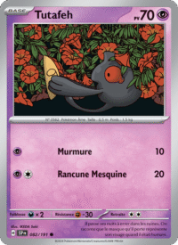 Tutafeh 082/252 Pokémon EV08 : Étincelles Déferlantes - Français
