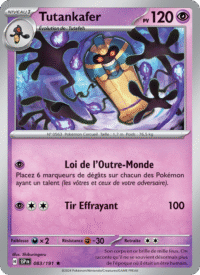 Tutankafer 083/252 Pokémon EV08 : Étincelles Déferlantes - Français