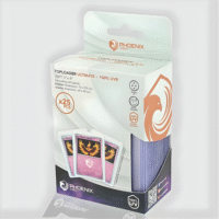 25 Toploader Ultimate Transparent 100% UV - Phoenix Shield